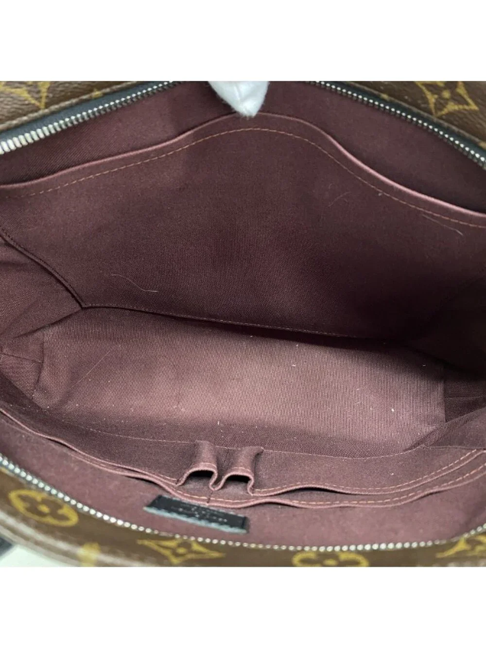 Louis Vuitton Business Bag Monogram Macassar Brown Black